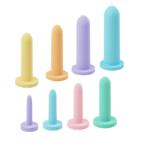 Soul Source Silicone Vaginal Dilators - Individual Sizes 8