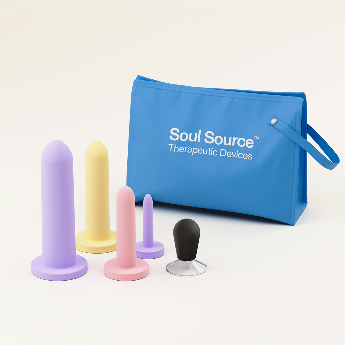 Soul Source Silicone Vaginal Dilators - Progressive Set