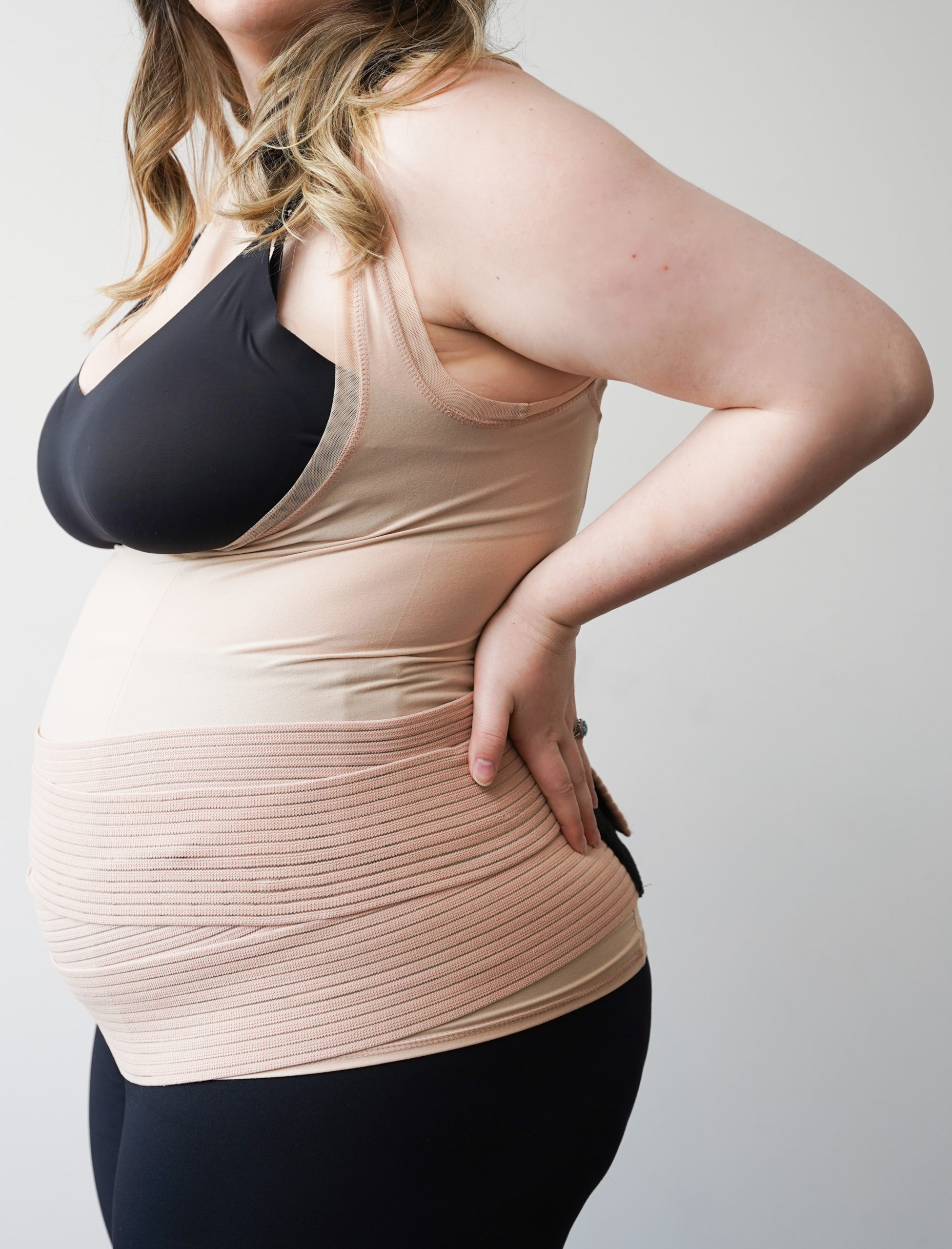 Women Modeling Belt,Postpartum Belly Band Polyester Postpartum