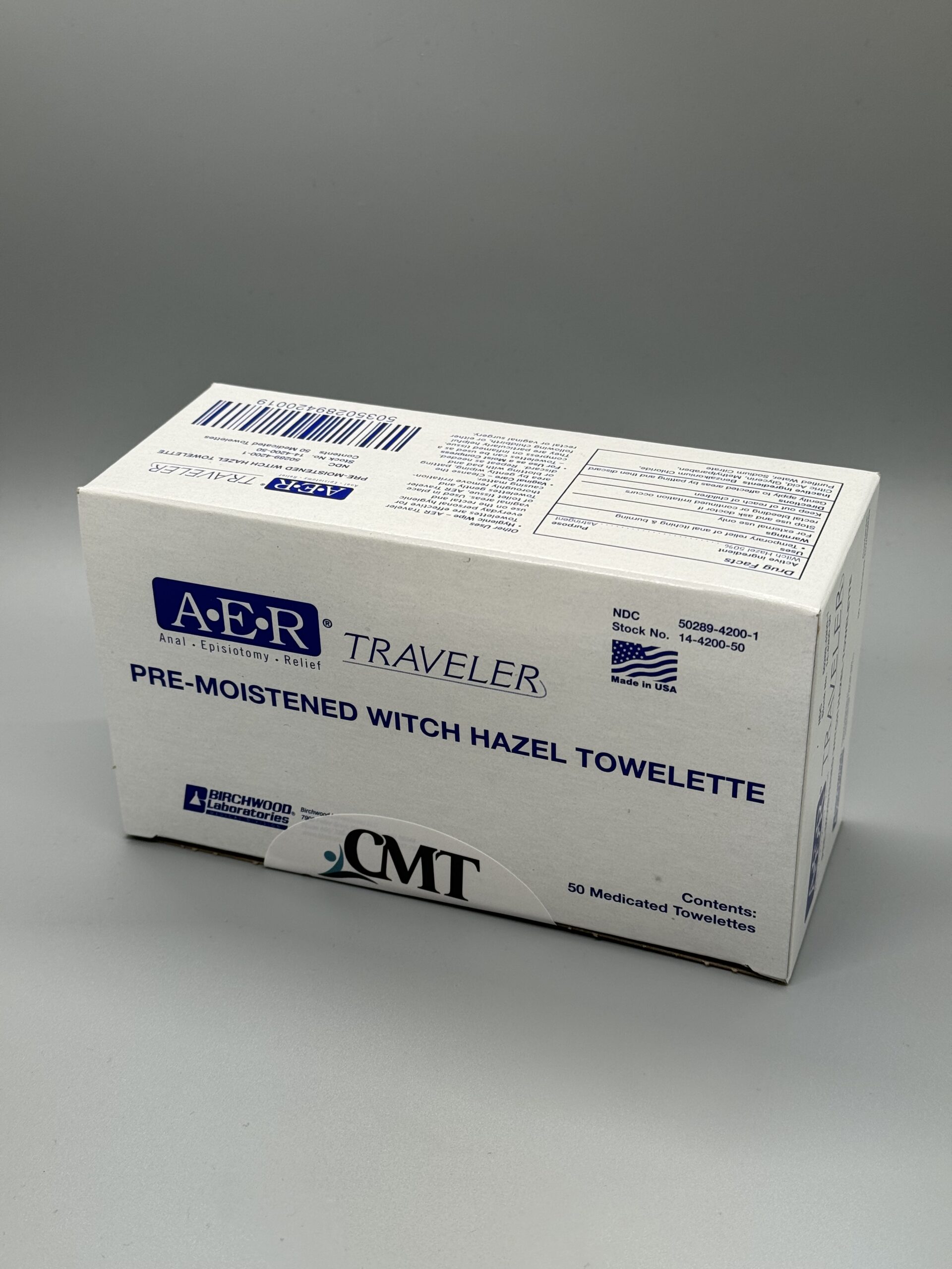 B-SURE Pre-moistened Witch Hazel Towelettes - CMT Medical