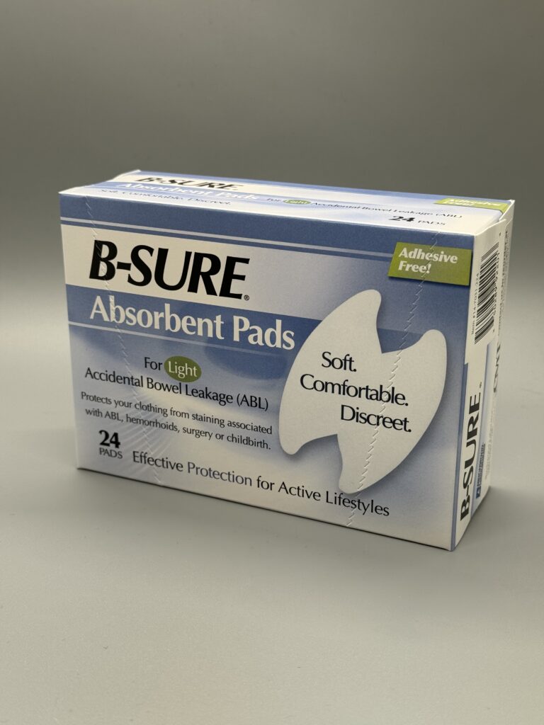 B SURE Butterfly Absorbent Pads For Bowel Leakage CMT Medical   IMG 0172 768x1024 