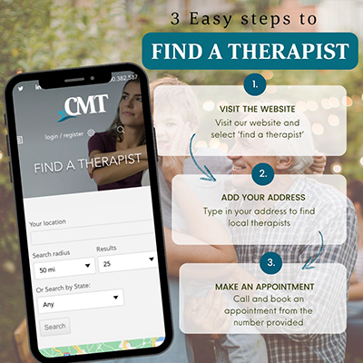 At CMT, we're dedicated to connecting you with top-notch specialists who can guide you on your journey to strength and well-being.