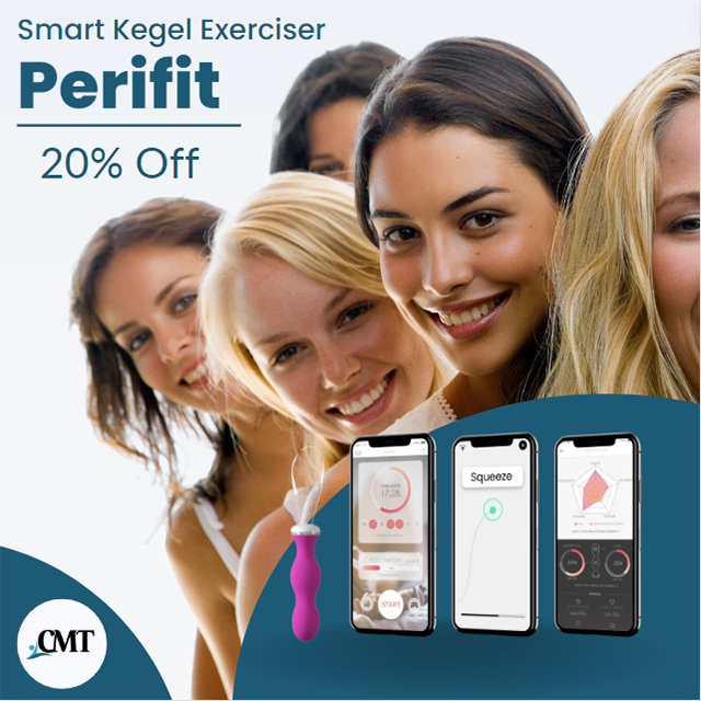 The Perifit is a smart Kegel exerciser that helps to improve bladder control and core strength. 20% off until August 31, 2024.