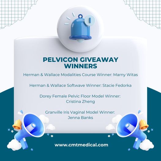 Pelvicon Giveaway Winners Announced!