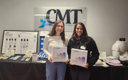 Congratulations to Alissa Remijan, OTD, OTRL (left) and Sheeka Gupta, PT, DPT (right) who each received a complimentary VWELL 5-piece Silicone Wands Set.