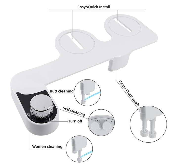 Bidet Toilet Attachment